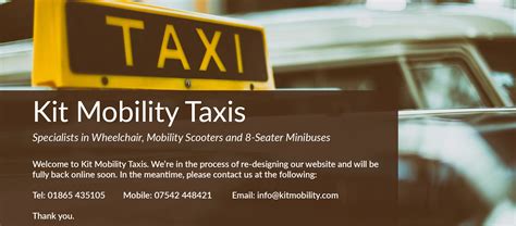 KIT Mobility Taxis Oxford Ltd
